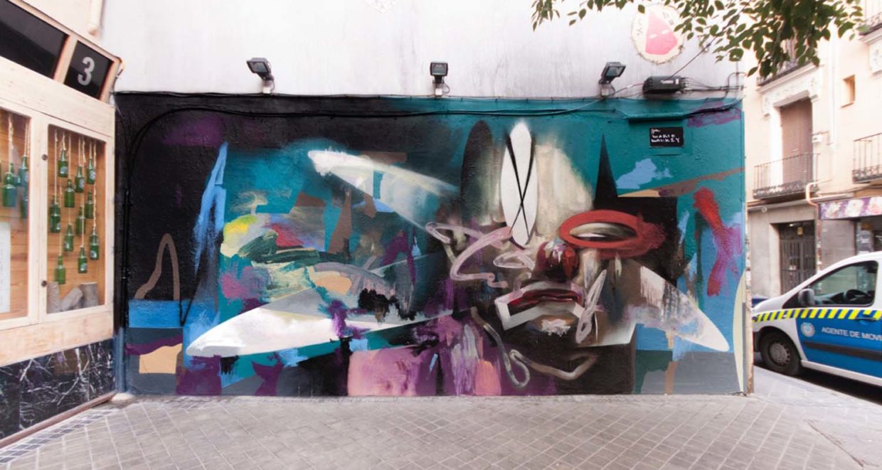 arte urbano madrid covid19