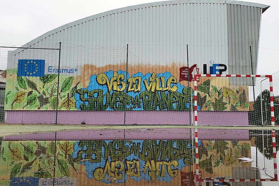 graffiti para colegios e institutos