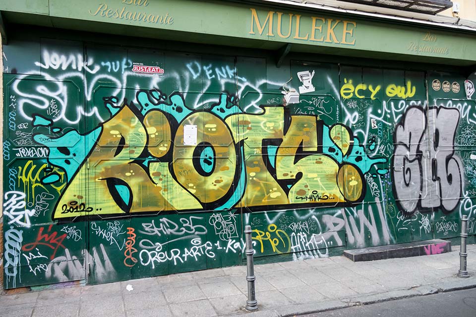 tour graffiti por las calles de madrid