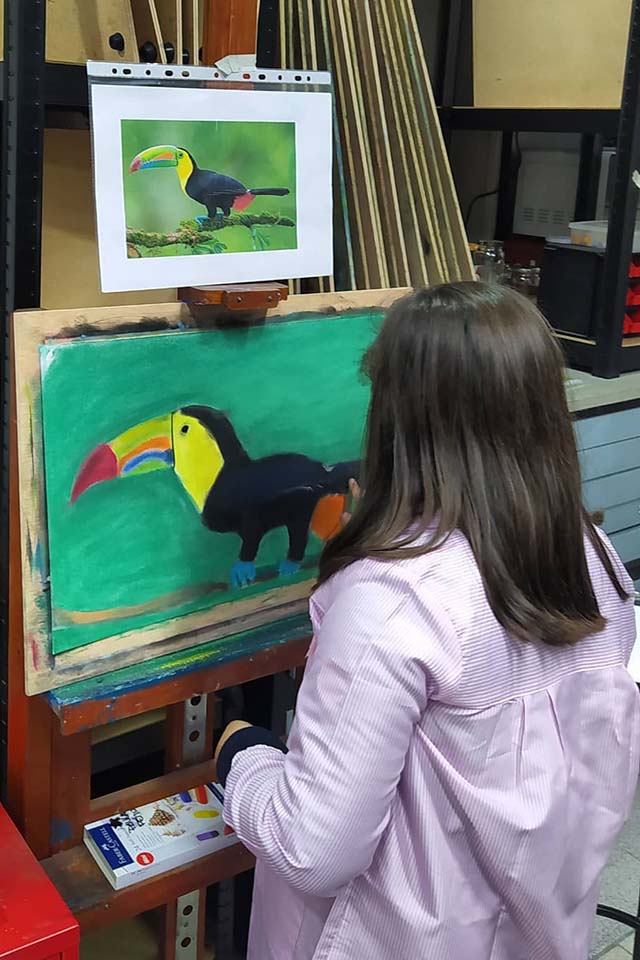clases de pintura para niños en madrid