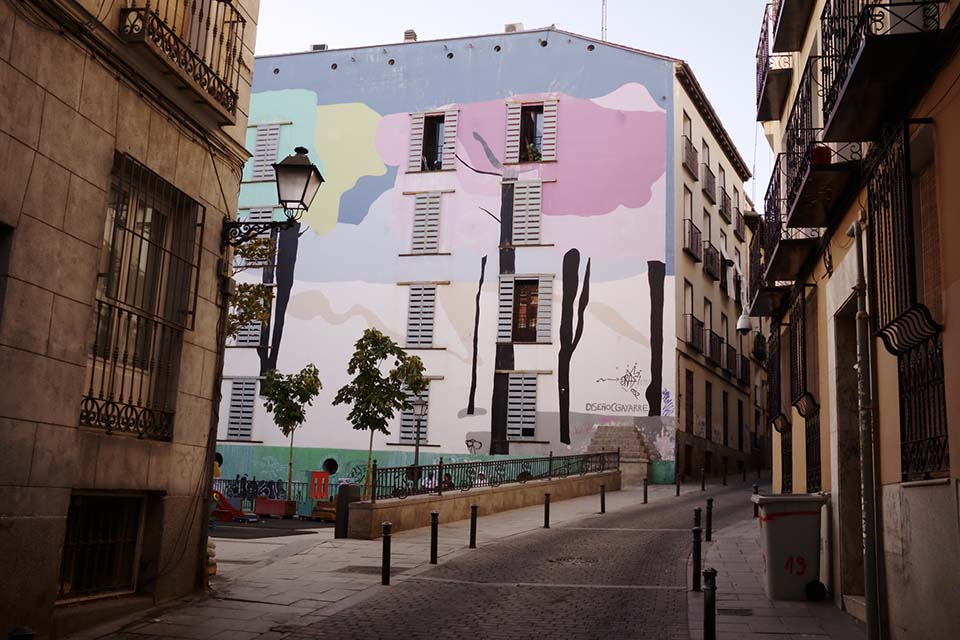muros de street art en madrid