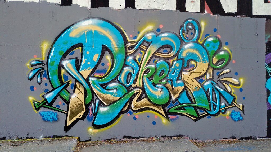 rake43 graffiti madrid