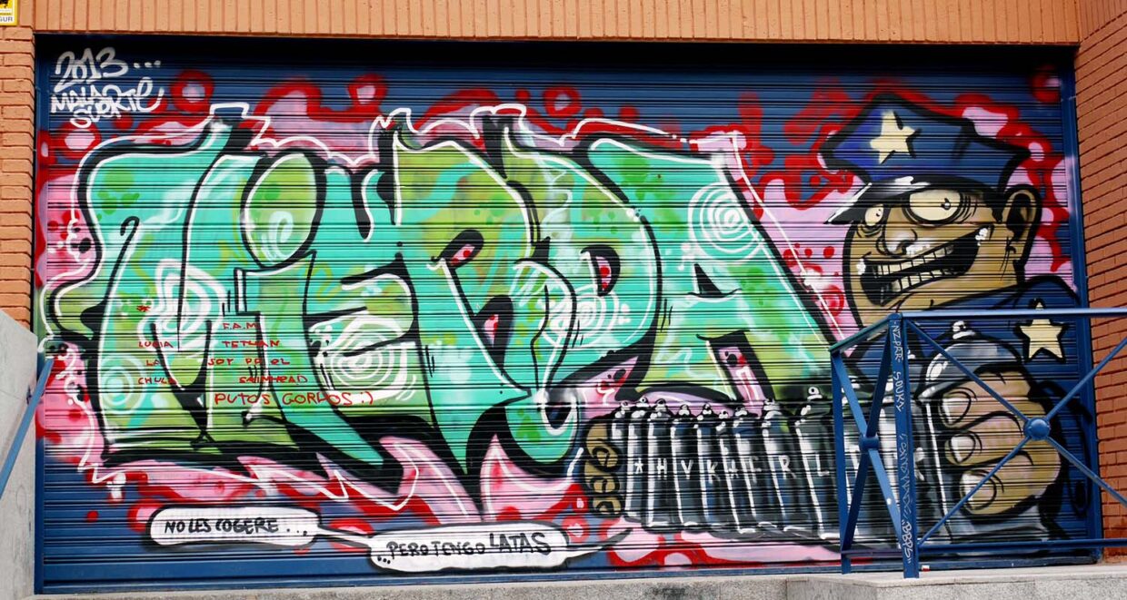 reglas graffiti madrid