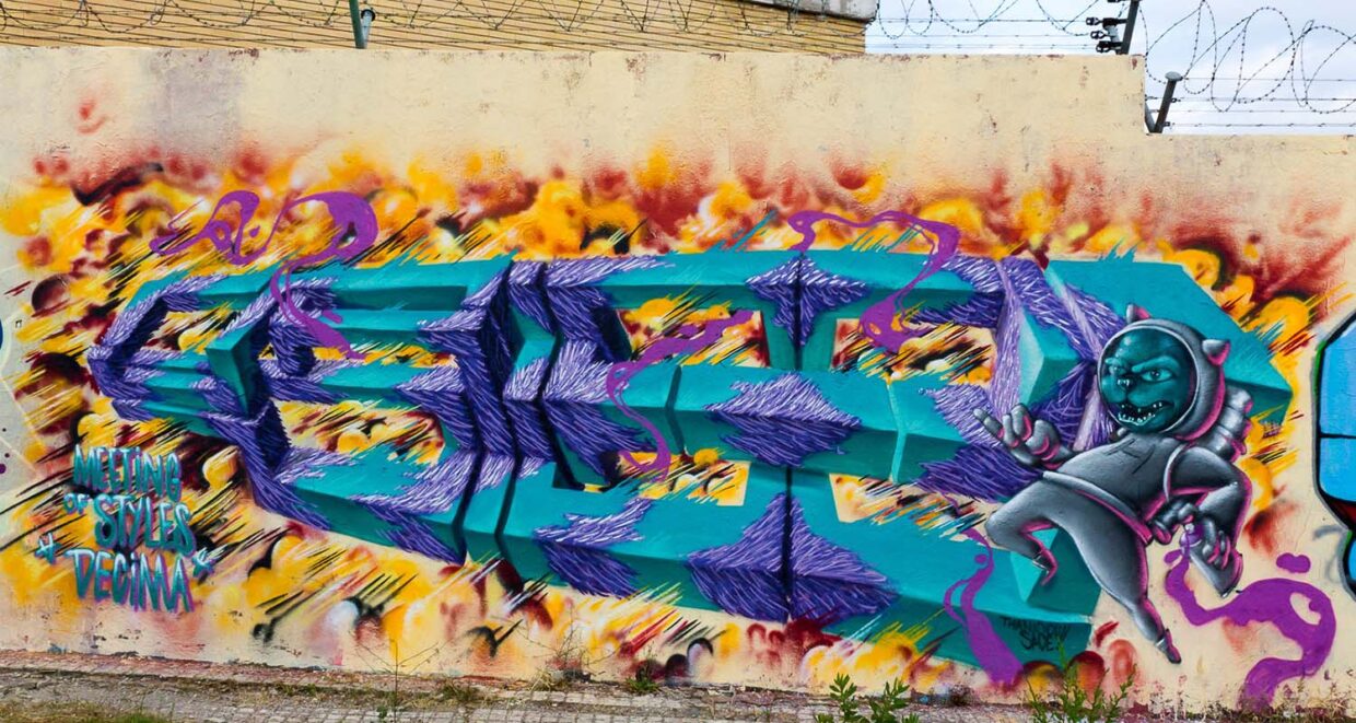grafiteros que dirigen un blog de graffiti