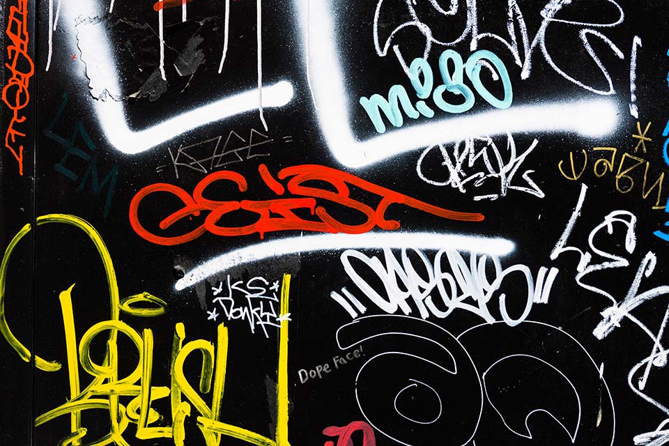 firmas de graffitis con rotuladores