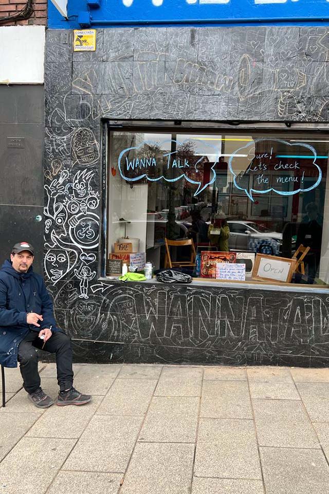 artistas urbanos en Madrid ciudad
