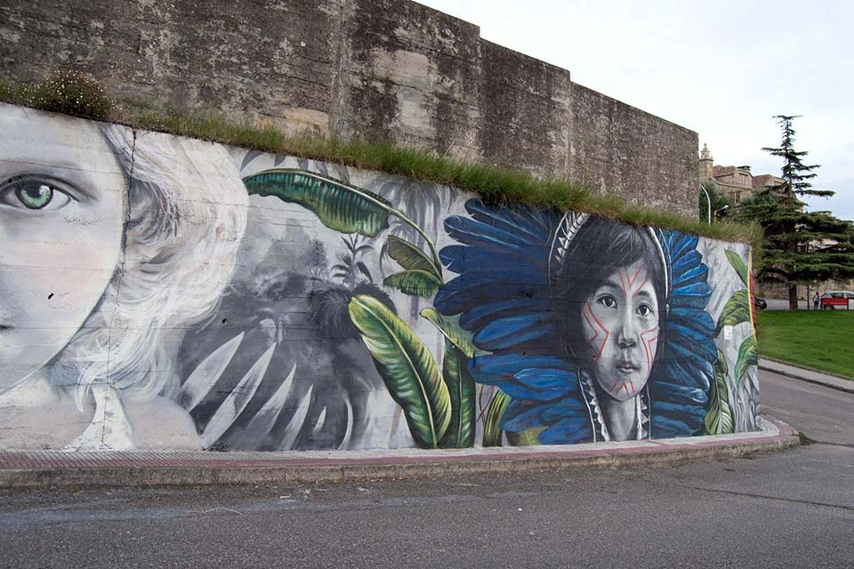Galicia cuenta con una de las grafiteras más famosas españolas