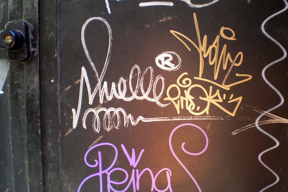 takeo muelle. Uno de los grafiteros famosos madrileños