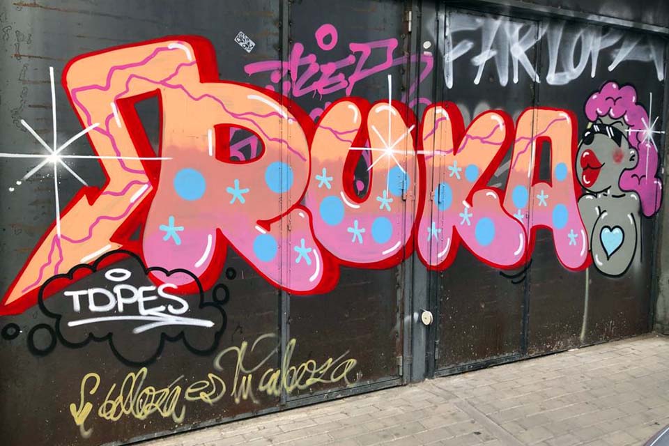 lista de grafiteras y grafiteros famosos madrileños