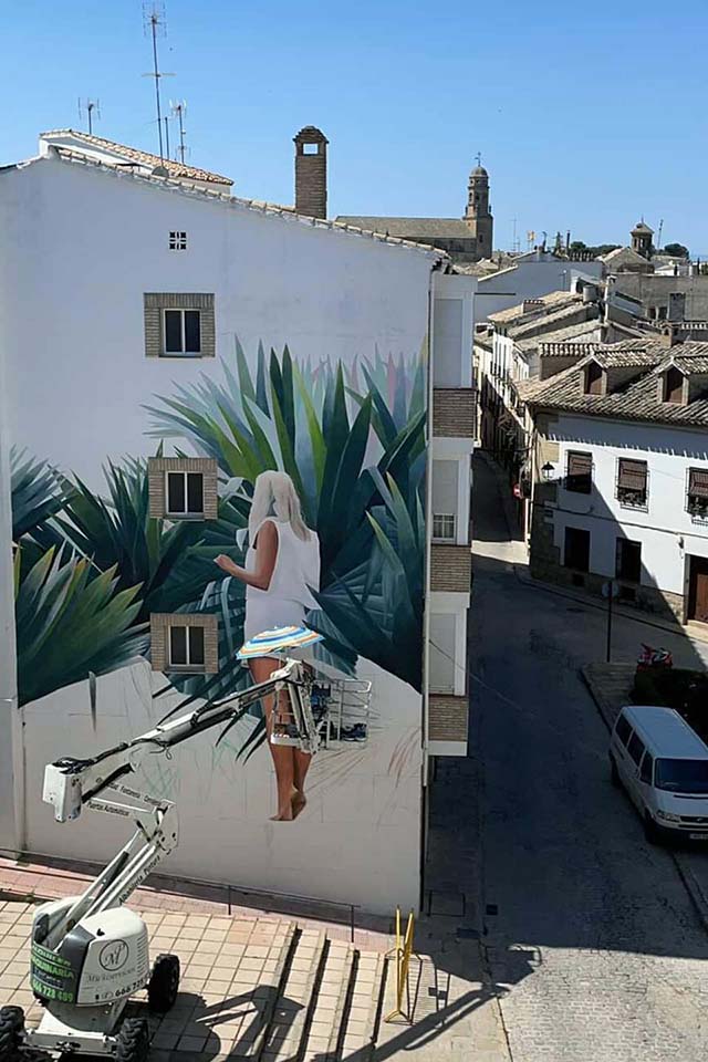 muralistas españoles en Badajoz