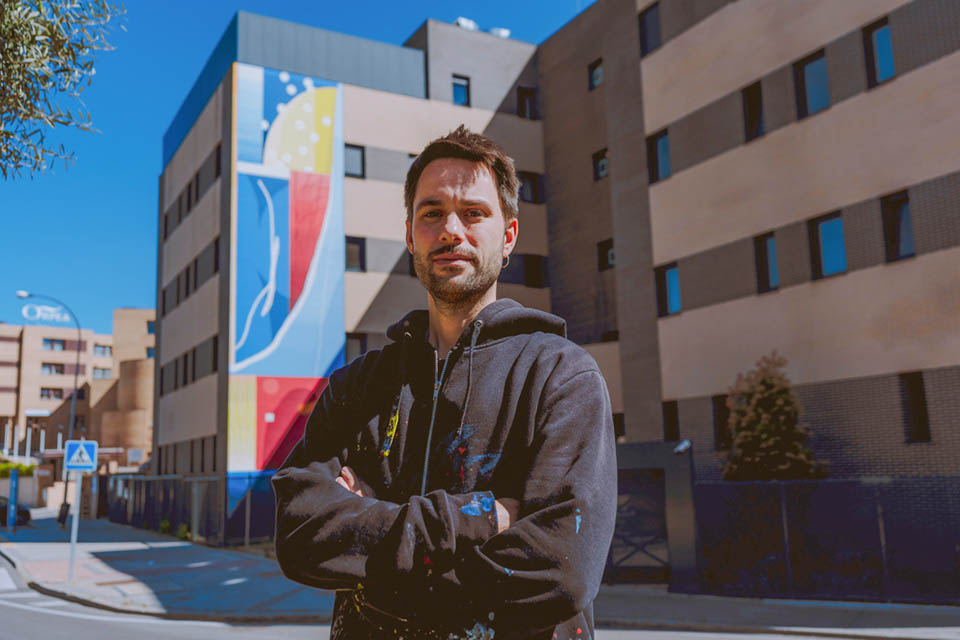 Diego Vicente, artista urbano español