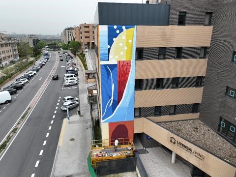 arte urbano en aravaca, madrid por livensa living