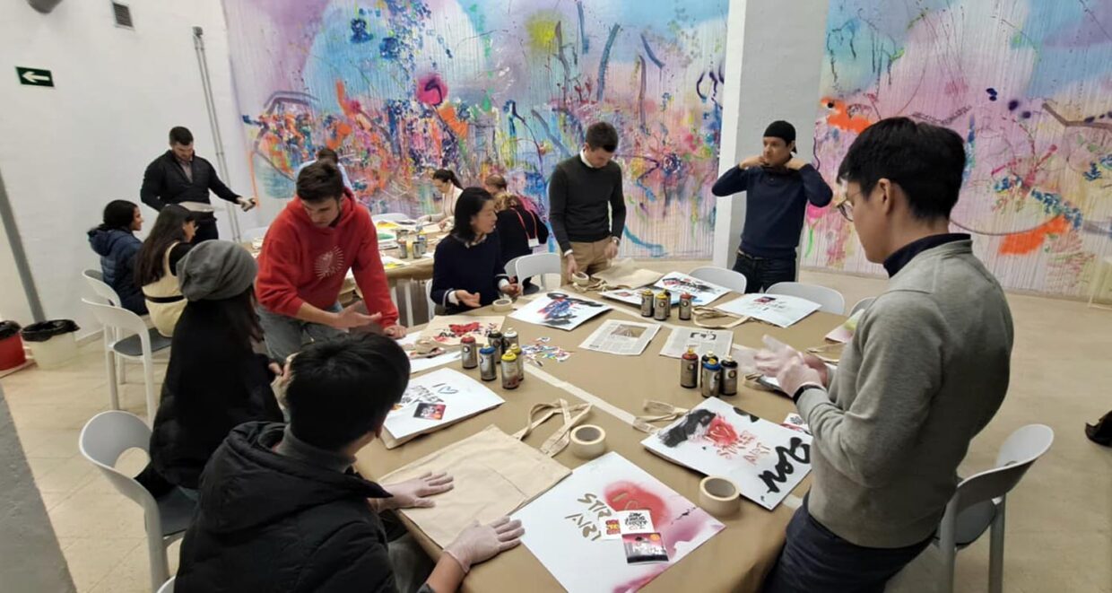 tendencias graffiti teambuilding