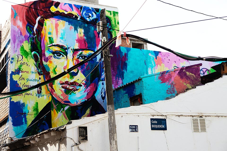 Arte urbano y tendencias de graffiti