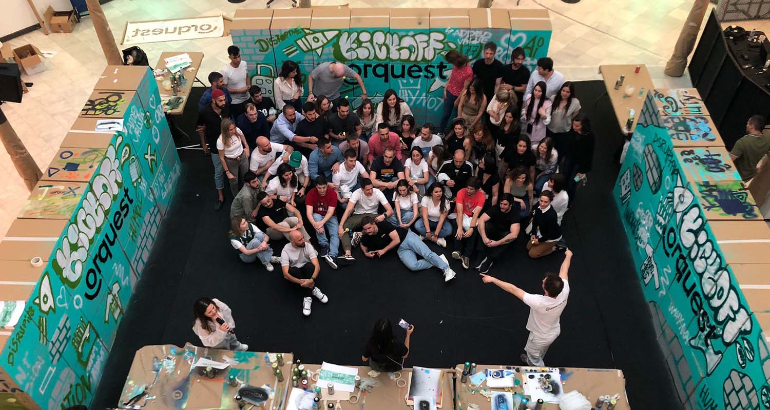 graffiti en directo, España