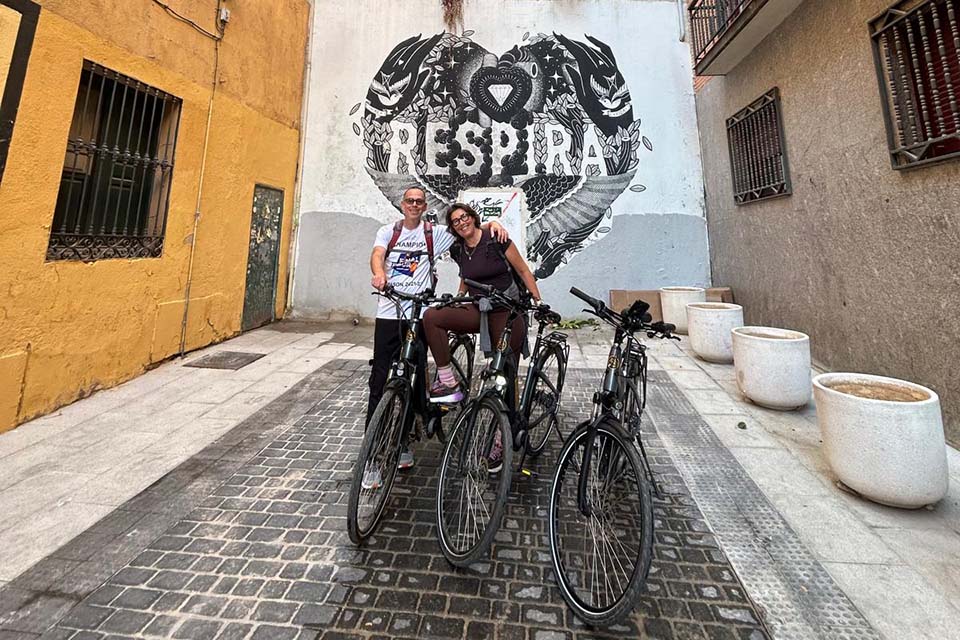 rutas privadas por Madrid en bici eléctrica