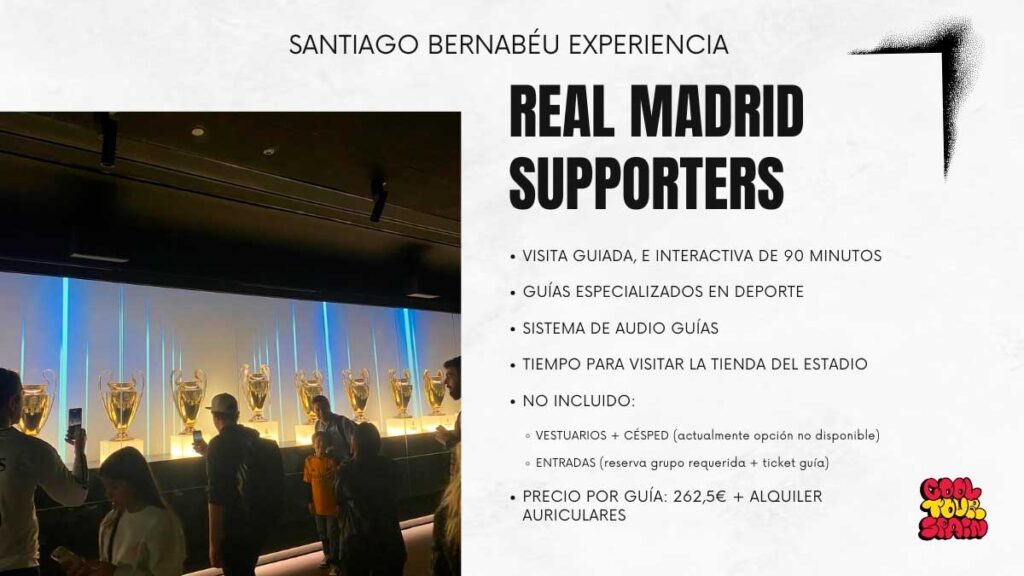 tour bernabeu grupos estudiantes