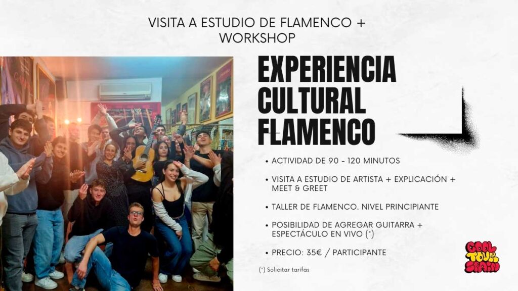 taller flamenco madrid grupos escolares