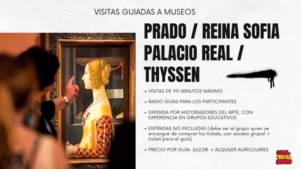 visitas para grupos escolares en museos de madrid