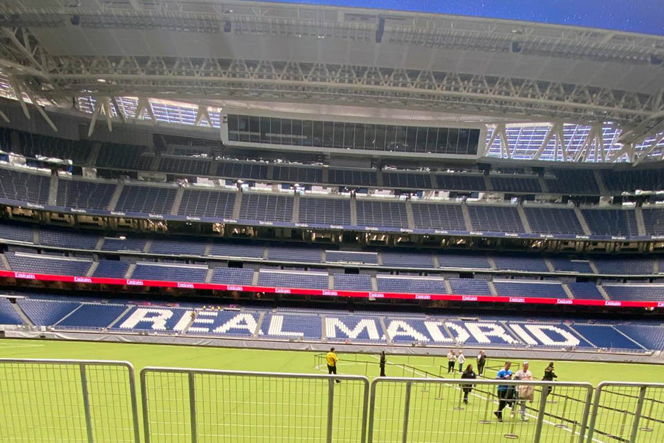 vista panorámica del estadio