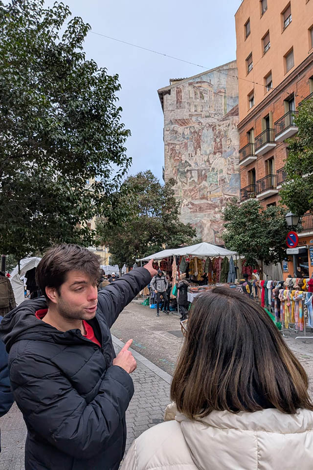visita guiada el rastro madrid